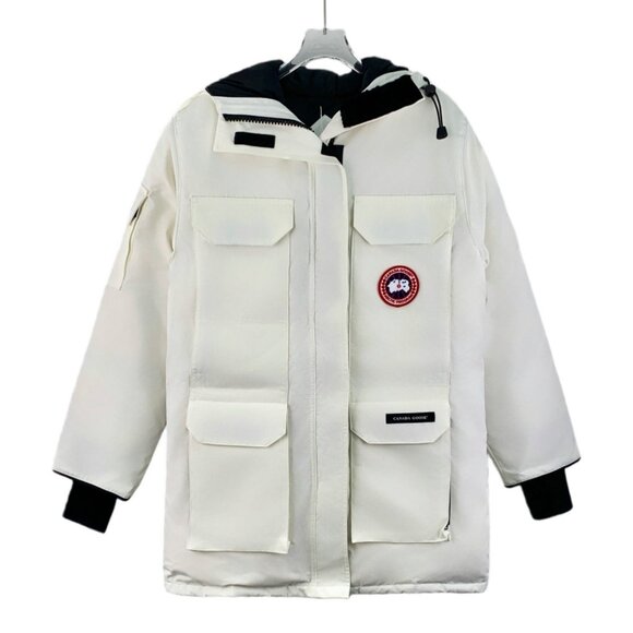 Canada Goose “Expedition” series white down jacket - Picture 1 of 9